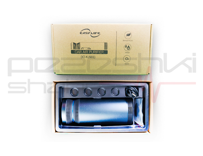 دستگاه تصفیه هوای خودرو ایزی لایف XT-KJ901 قابل‌شارژ